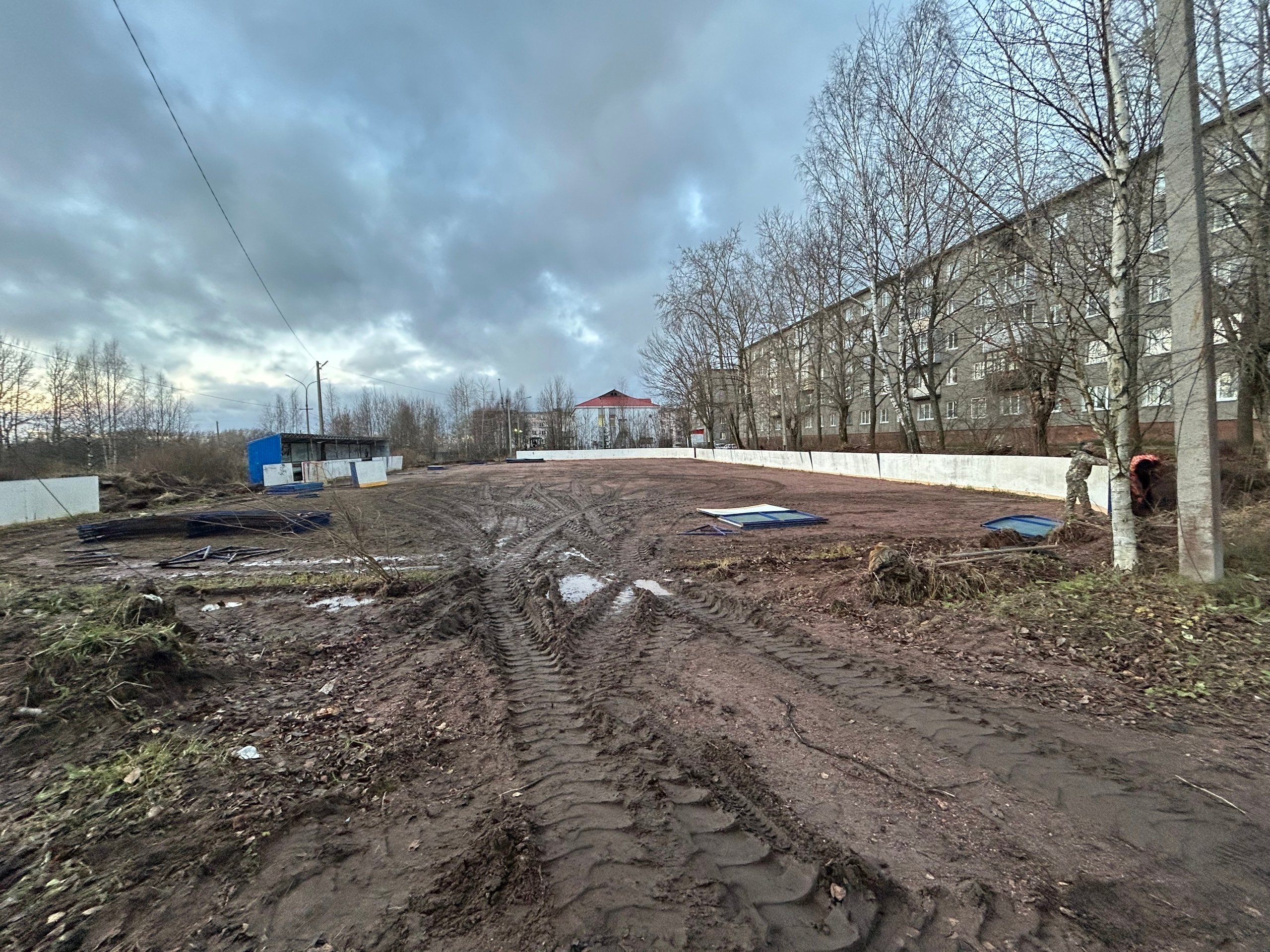 Хоккейный стадион отремонтируют в Питкяранте