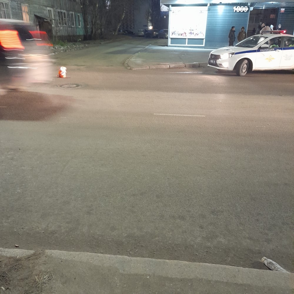 Перебегавший дорогу ребенок попал под машину в Петрозаводске