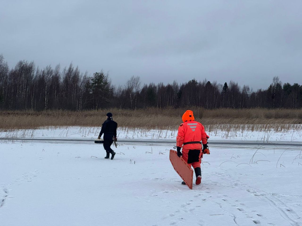 Крик о помощи с озера раздавался в районе Карелии