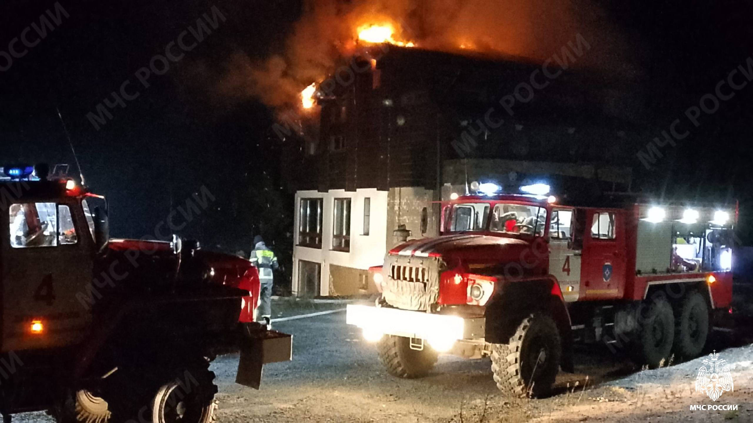 МЧС Республики Карелия сообщает о двух пожарах за минувшие сутки