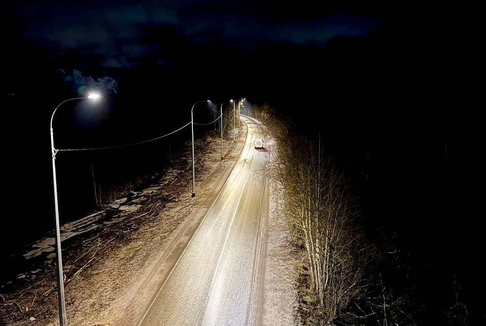 В Суоярви появилось качественное уличное освещение