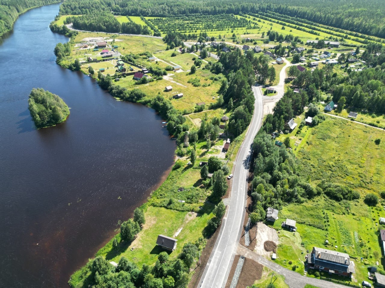 Киндасово получило мобильную связь и интернет