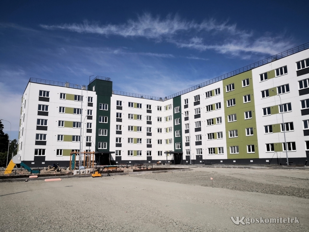 В Суоярви начинают строить третий многоэтажный дом по программе расселения аварийного жилья