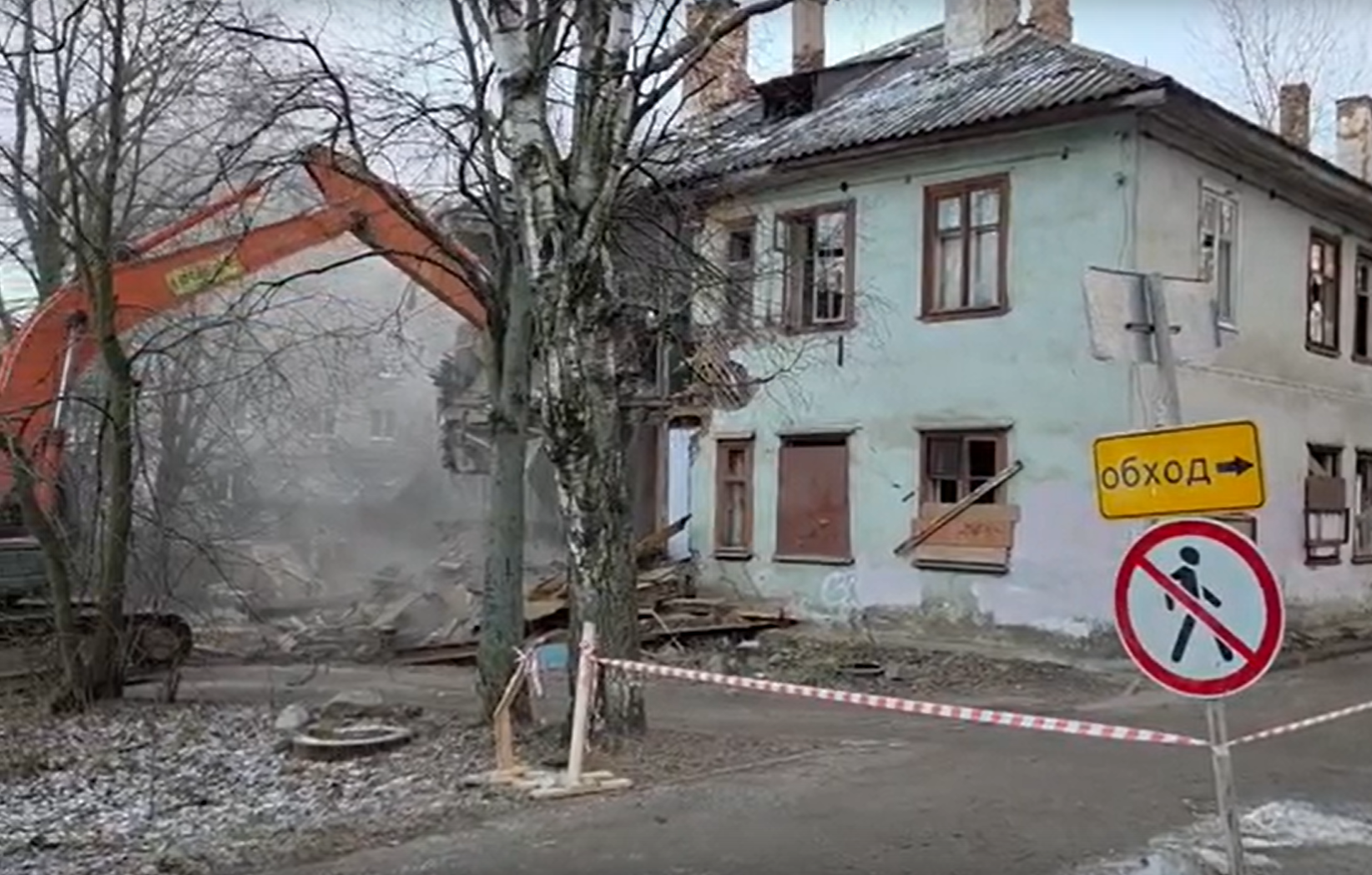 Инна Колыхматова рассказал о сносе очередного расселенного дома