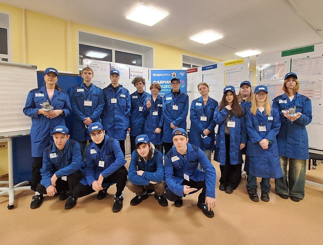 Анализ, решение, внедрение: будущие инженеры прошли полный цикл управления производственным процессом