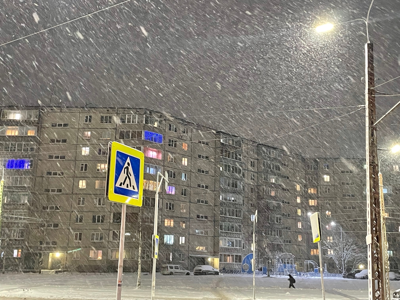 Экстренное предупреждение о снегопадах с дождем объявили в Карелии