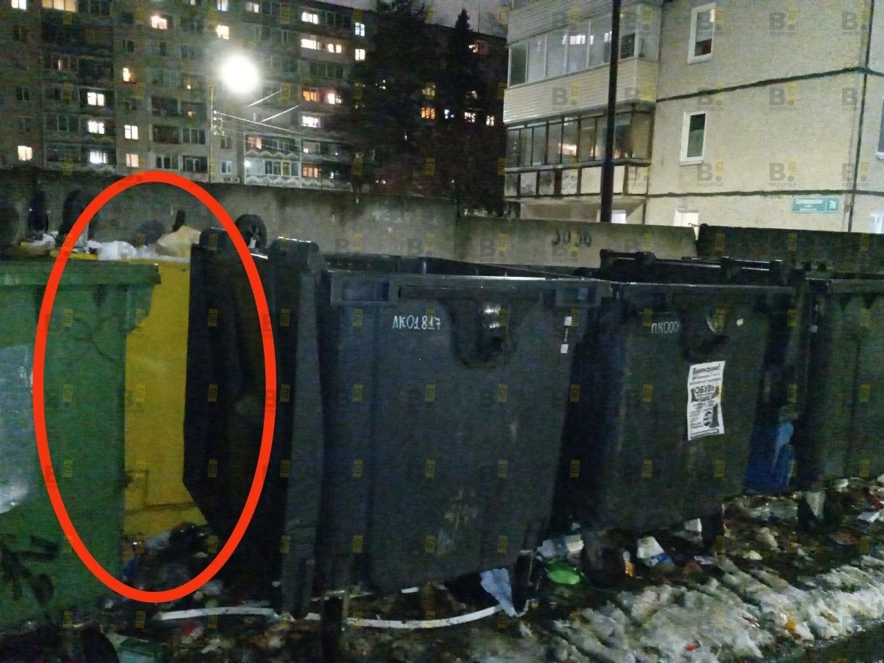 Стало известно, почему перевернуты желтые контейнеры в Петрозаводске
