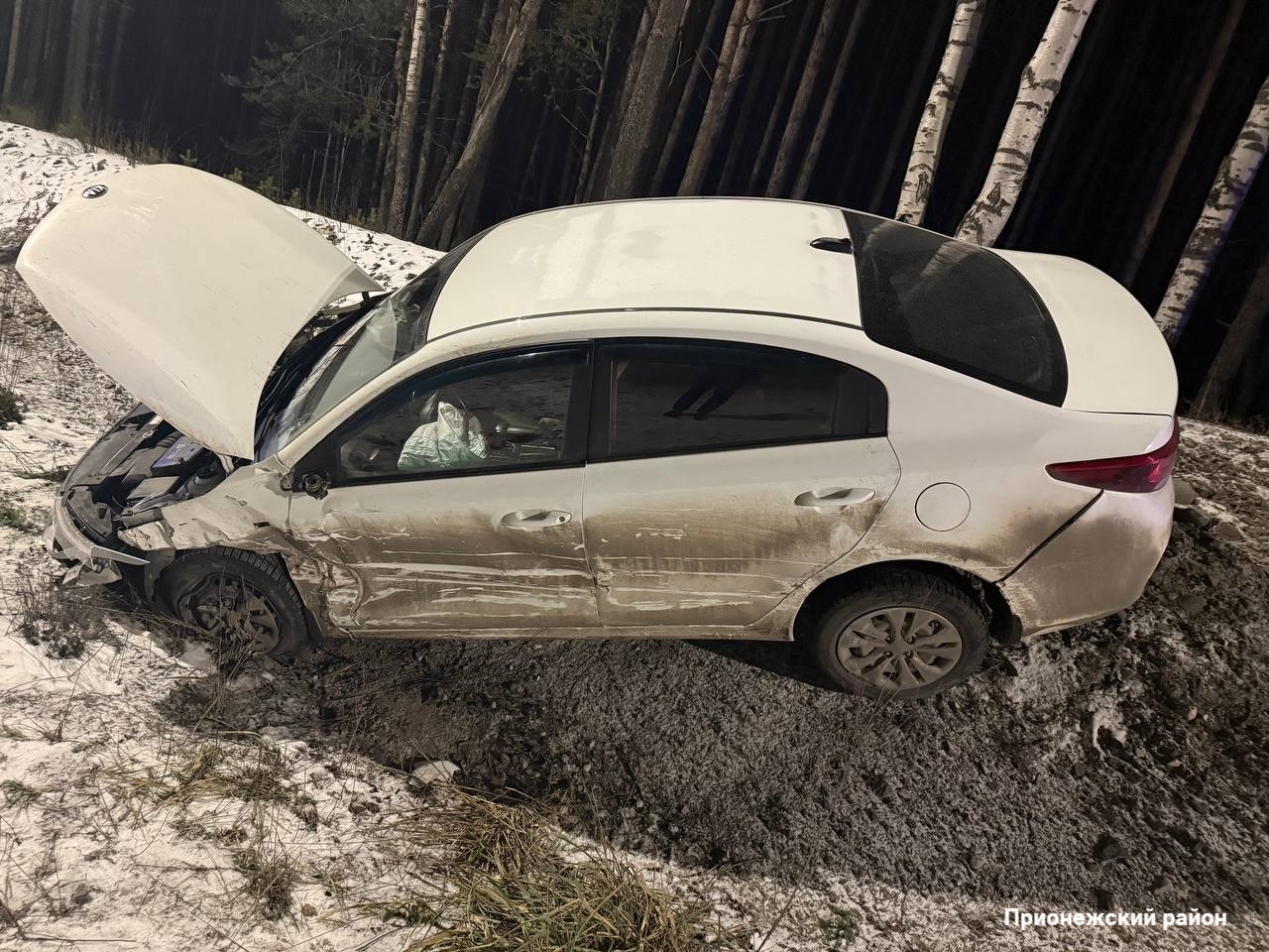 Пассажирка иномарки попала в больницу после ДТП в Прионежье - водитель другой машины был пьян