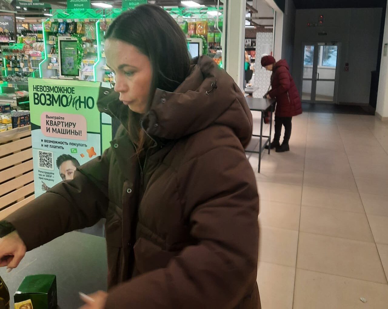 Молодая женщина пыталась совершить кражу в магазине Петрозаводска