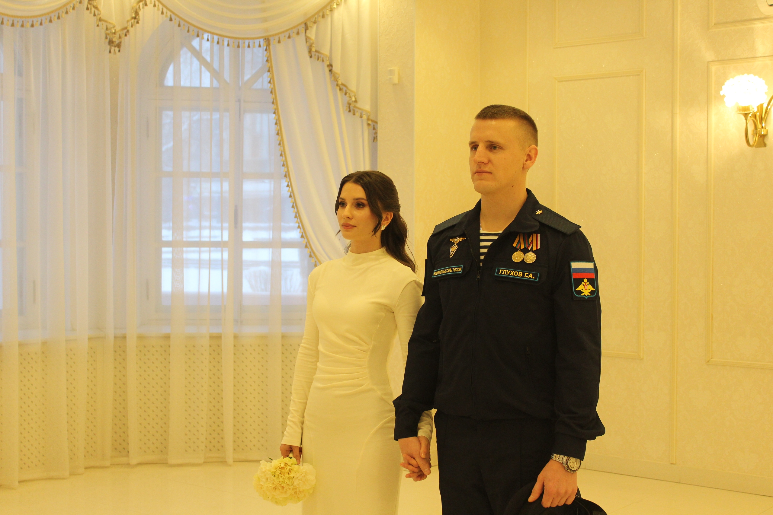 Последнюю пару 2025 года зарегистрировали во Дворце бракосочетаний