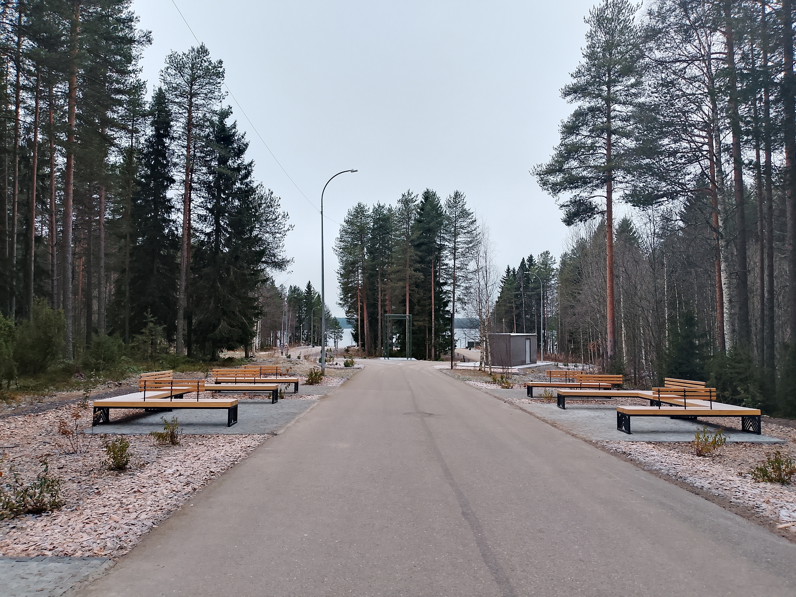 Набережную озера Контокки благоустроили в Костомукше