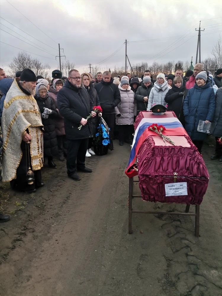 В Прионежье простились с погибшим на СВО земляком