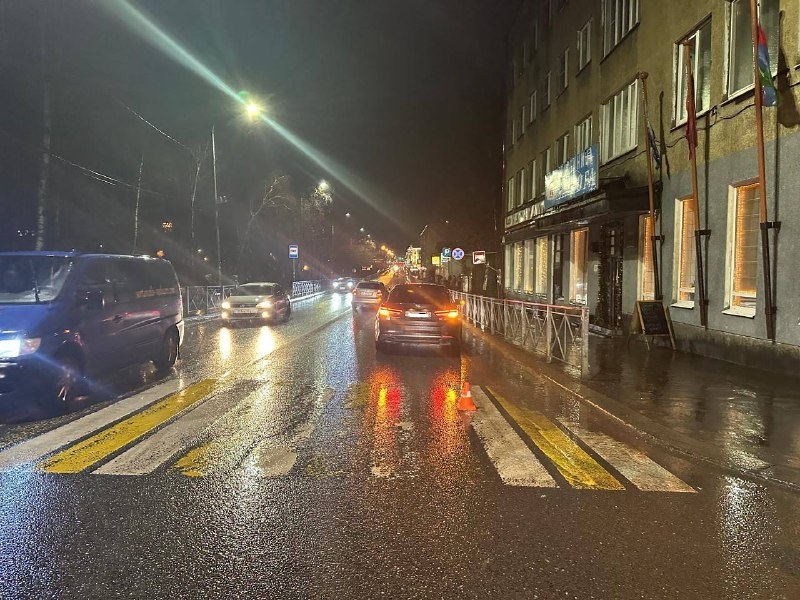 Пенсионерку сбили на \