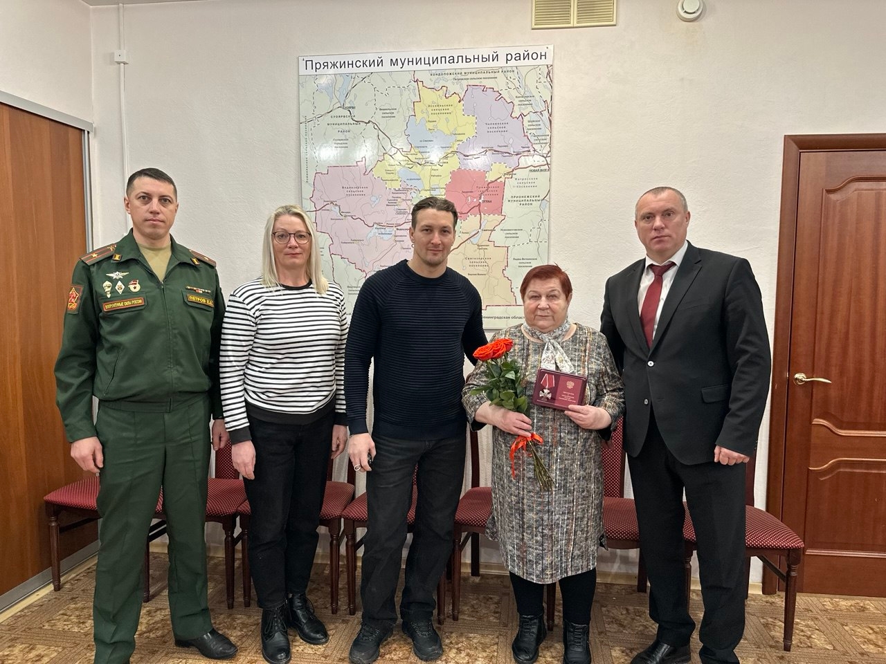 Жителя Пряжинского района посмертно наградили орденом Мужества