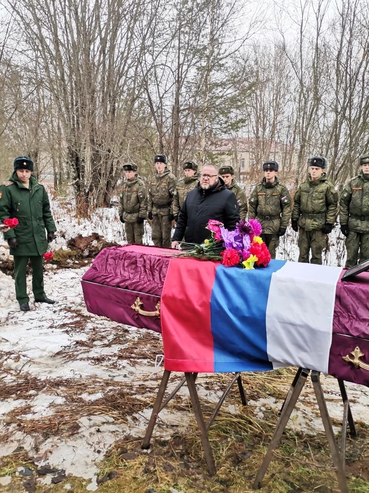 В Прионежье простились с погибшим на СВО земляком