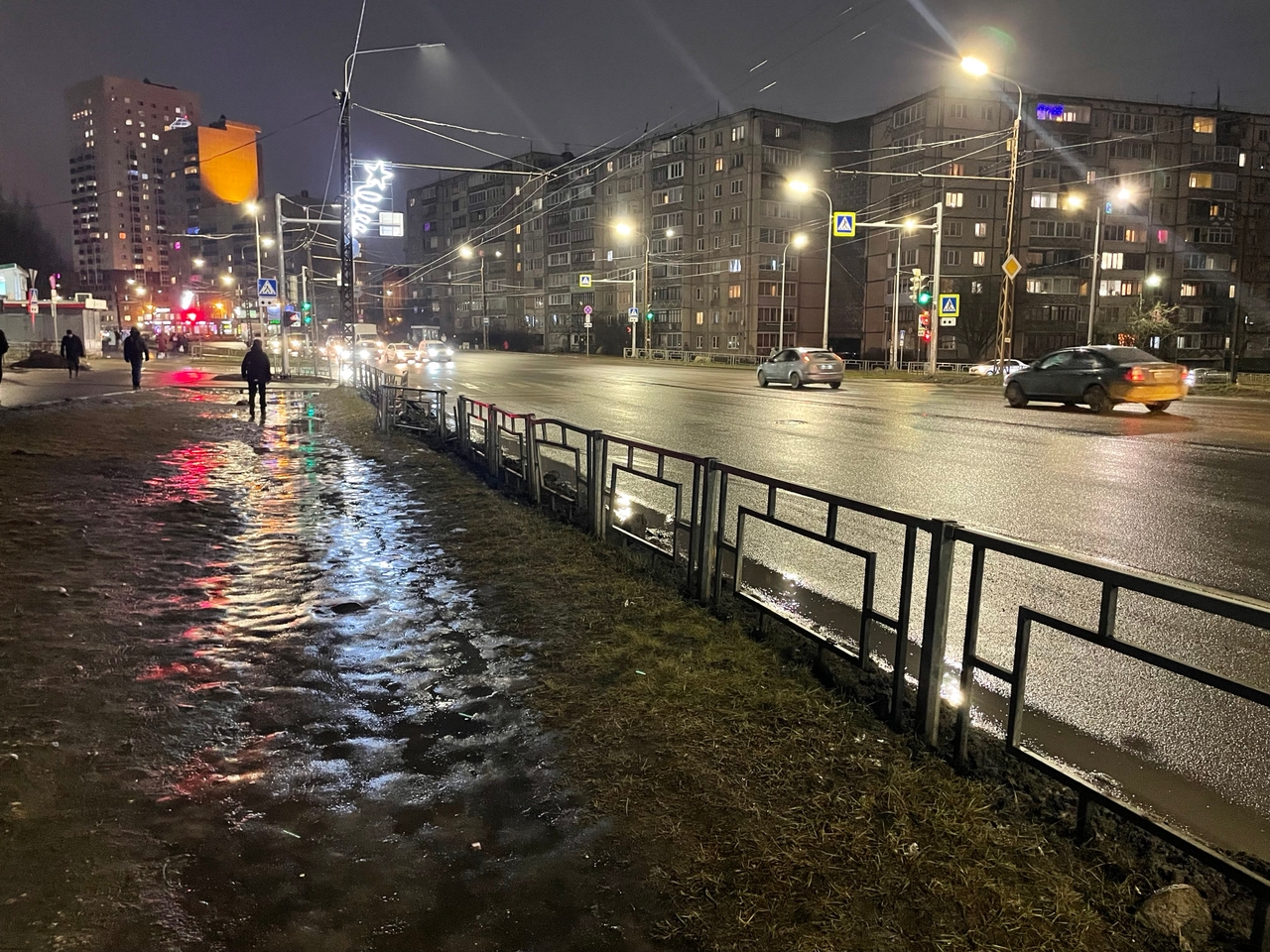 Классическим питерским погодным миксом встретит Карелия 21 декабря: облачно, дождливо, слегка снежно