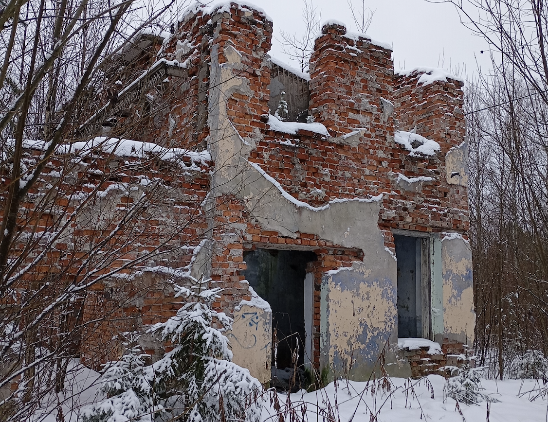 В сети обсуждают судьбу заброшенного Дома культуры в карельском поселке