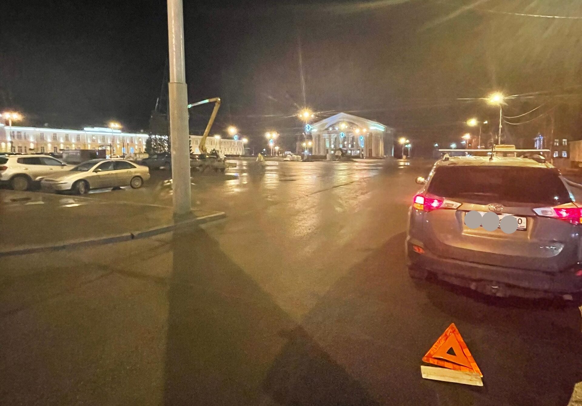 Пешехода жестко сбили в центре Петрозаводска