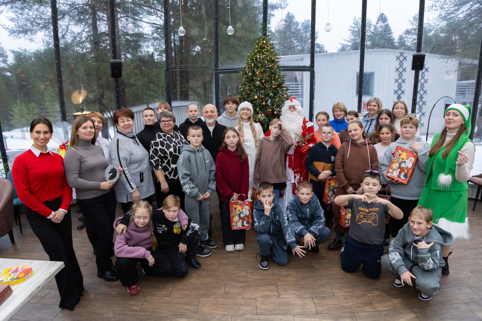 Парламент Карелии организовал праздник для детей из Центра «Надежда»