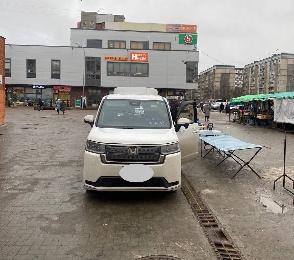 ГАИ Петрозаводска наказала водителя за движение по пешеходной зоне