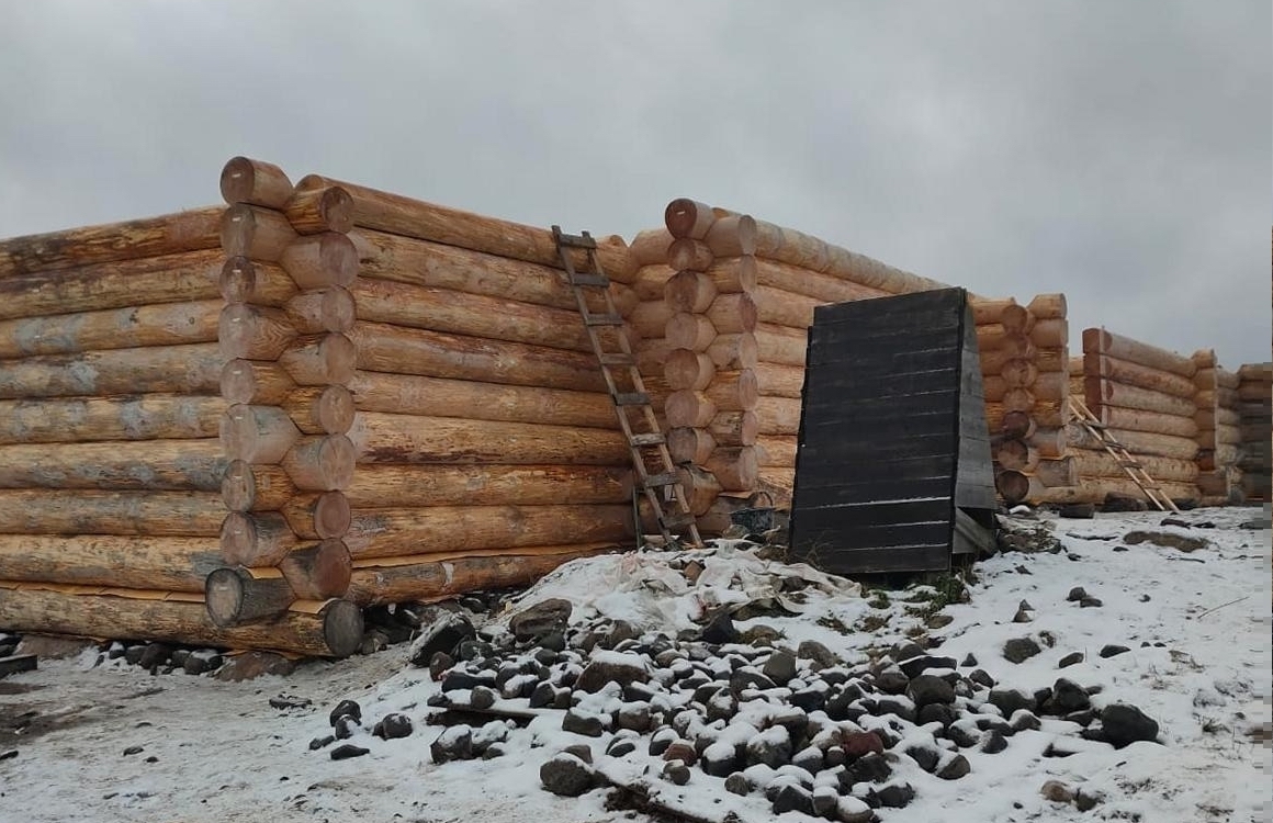 Храм Успения в Кондопоге начали восстанавливать из исторического сруба