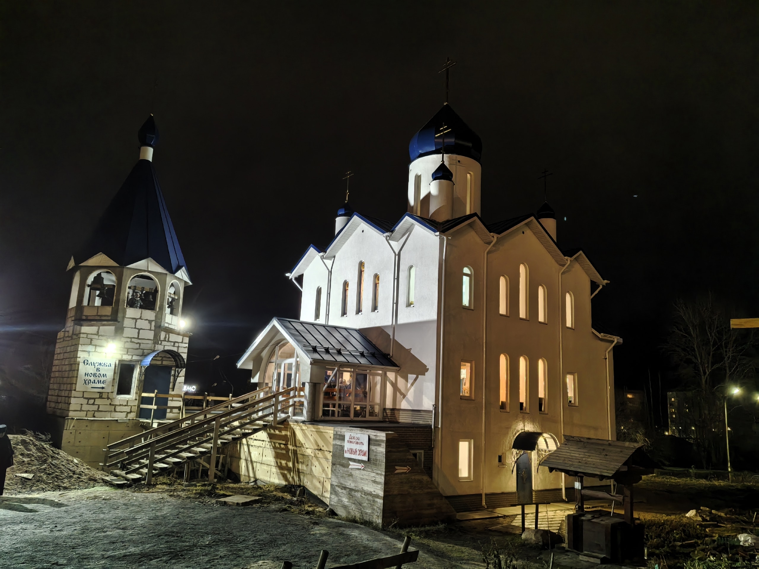 Новый храм в микрорайоне Ключевая в Петрозаводске будет освящён ко дню Рождества Христова