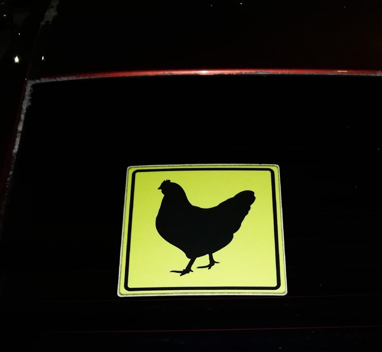 Смело и самокритично: необычную наклейку заметили на автомобиле в Петрозаводске