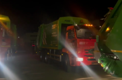 Новые мусоровозы выехали в Петрозаводск со смоленского предприятия