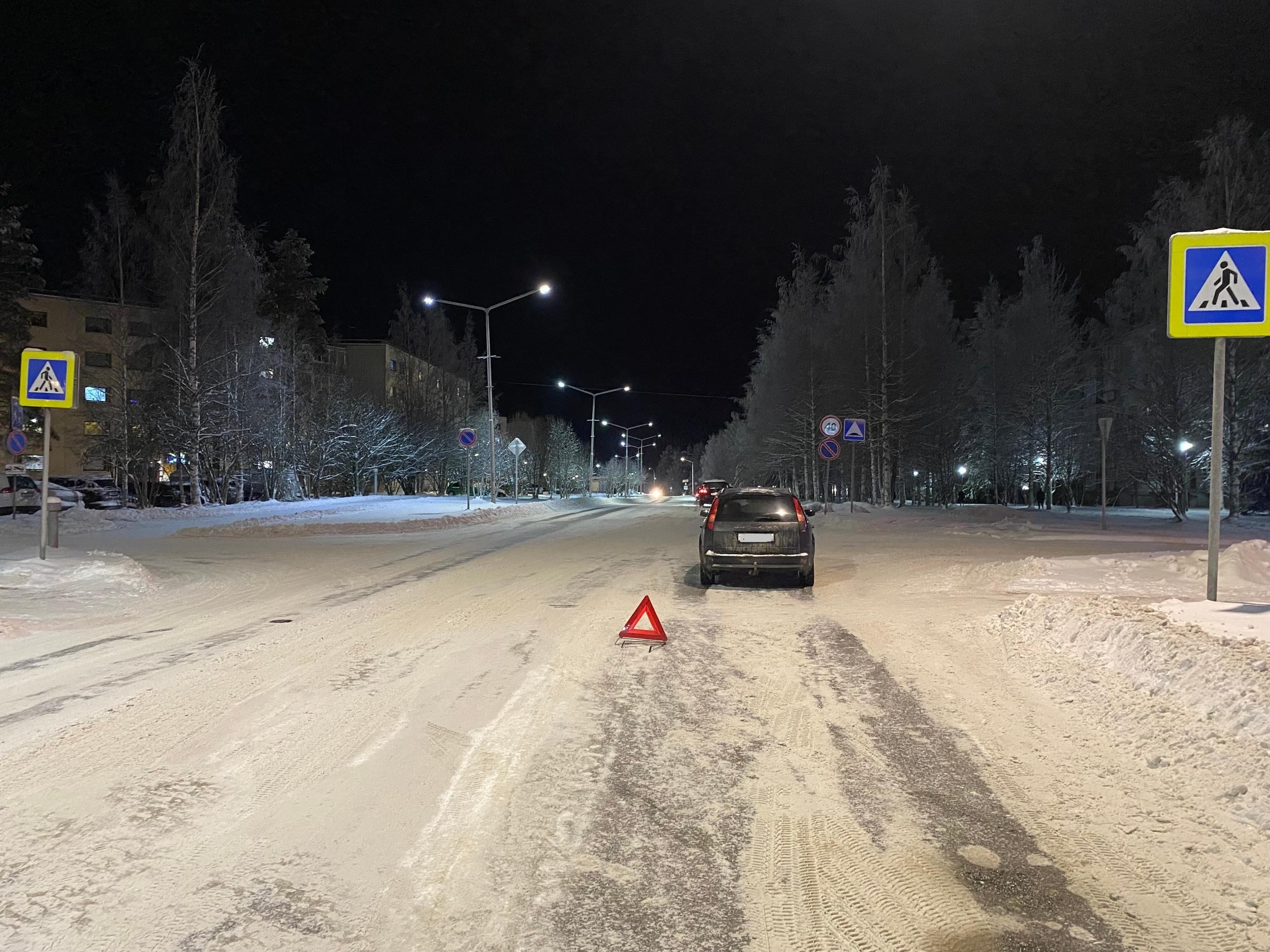 Появились подробности ДТП со сбитым пешеходом в Костомукше