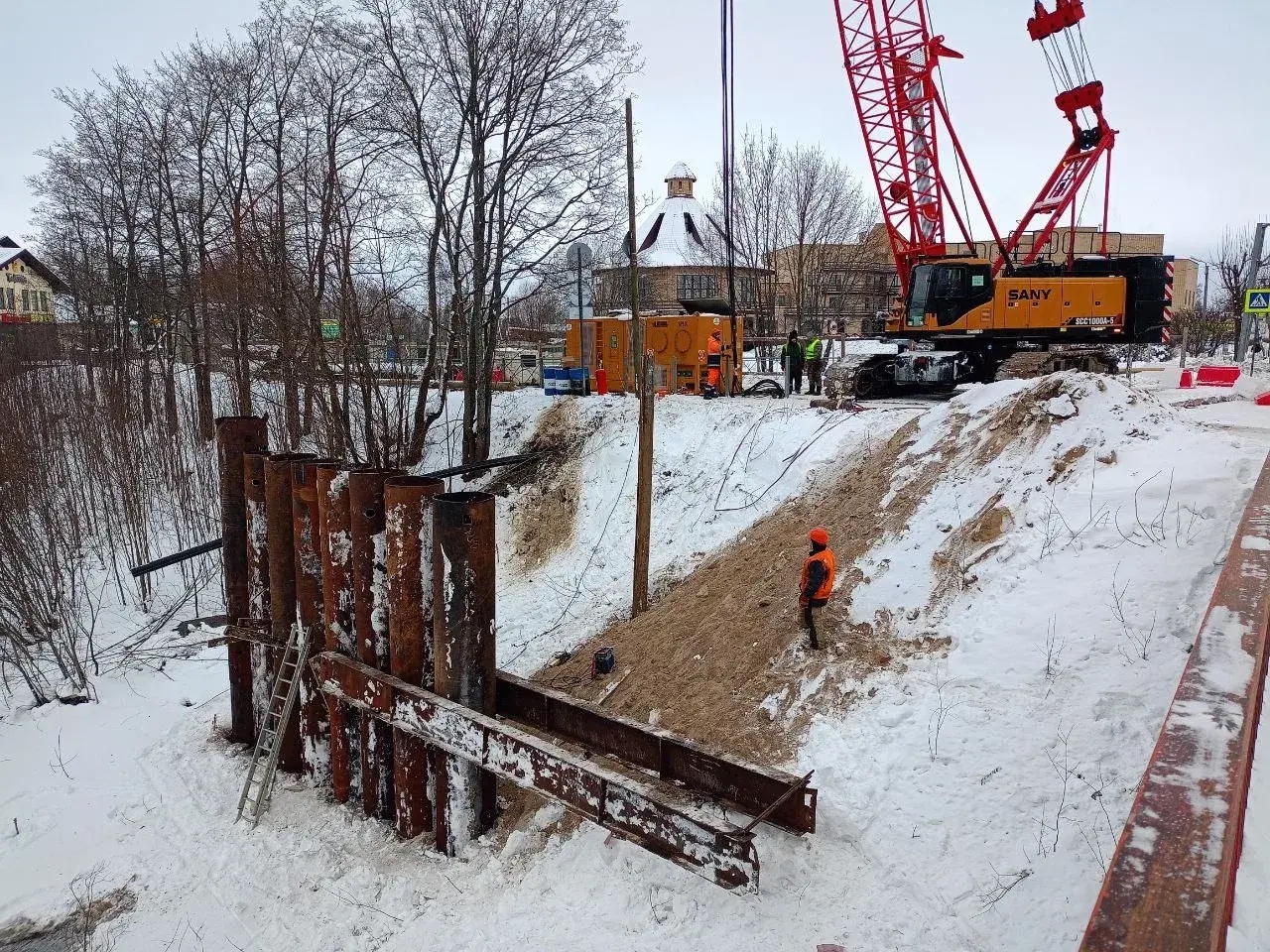 Временный переход через Мегрегу откроют в первом квартале