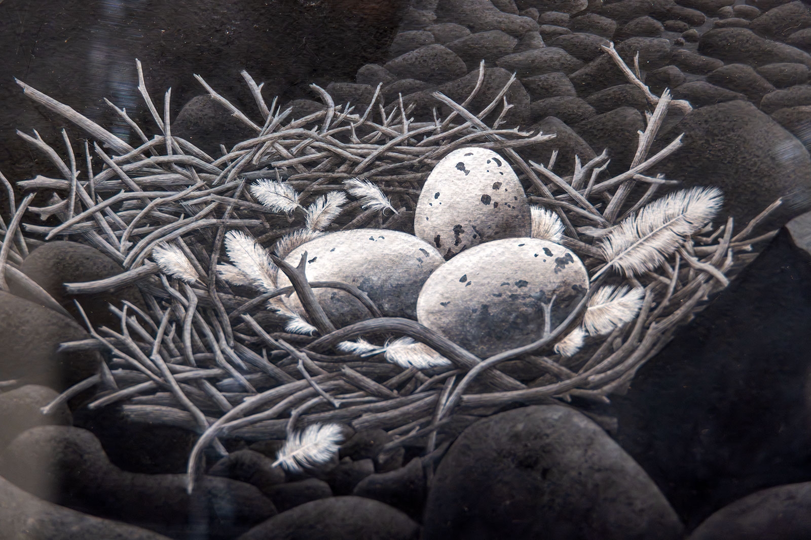 «Каллиграфическая точность мгновения»: впечатления от вернисажа Анны Грязновой