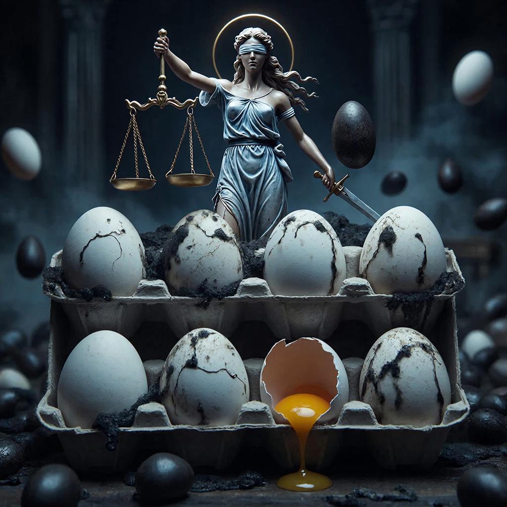 Купив яйца с черной плесенью, покупатель потребовал компенсации морального вреда