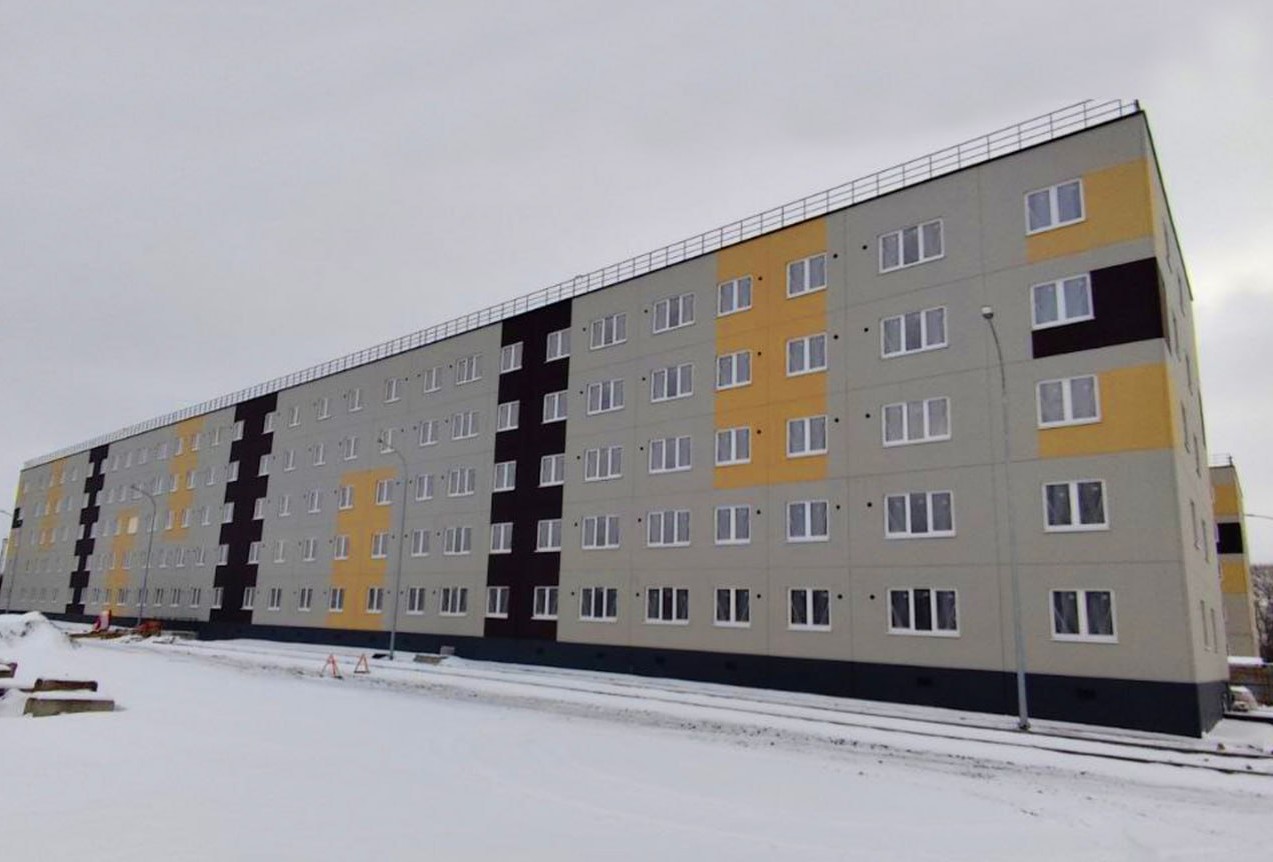 В Карелии строят 4 новых дома для переселенцев из аварийного жилья