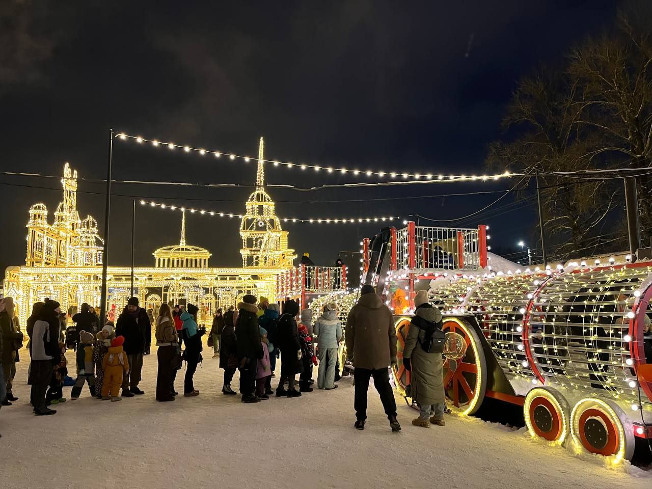 Поезд Деда Мороза отправился в Петрозаводск