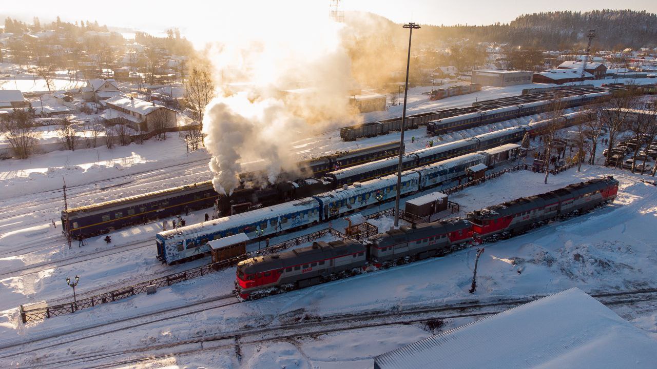 Более 12,4 км путей в Карелии очистили от снега