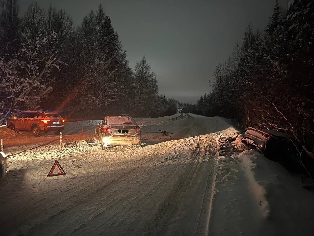 В новогодние праздники на дорогах Петрозаводска покалечились 11 человек - в ГАИ назвали причины ДТП