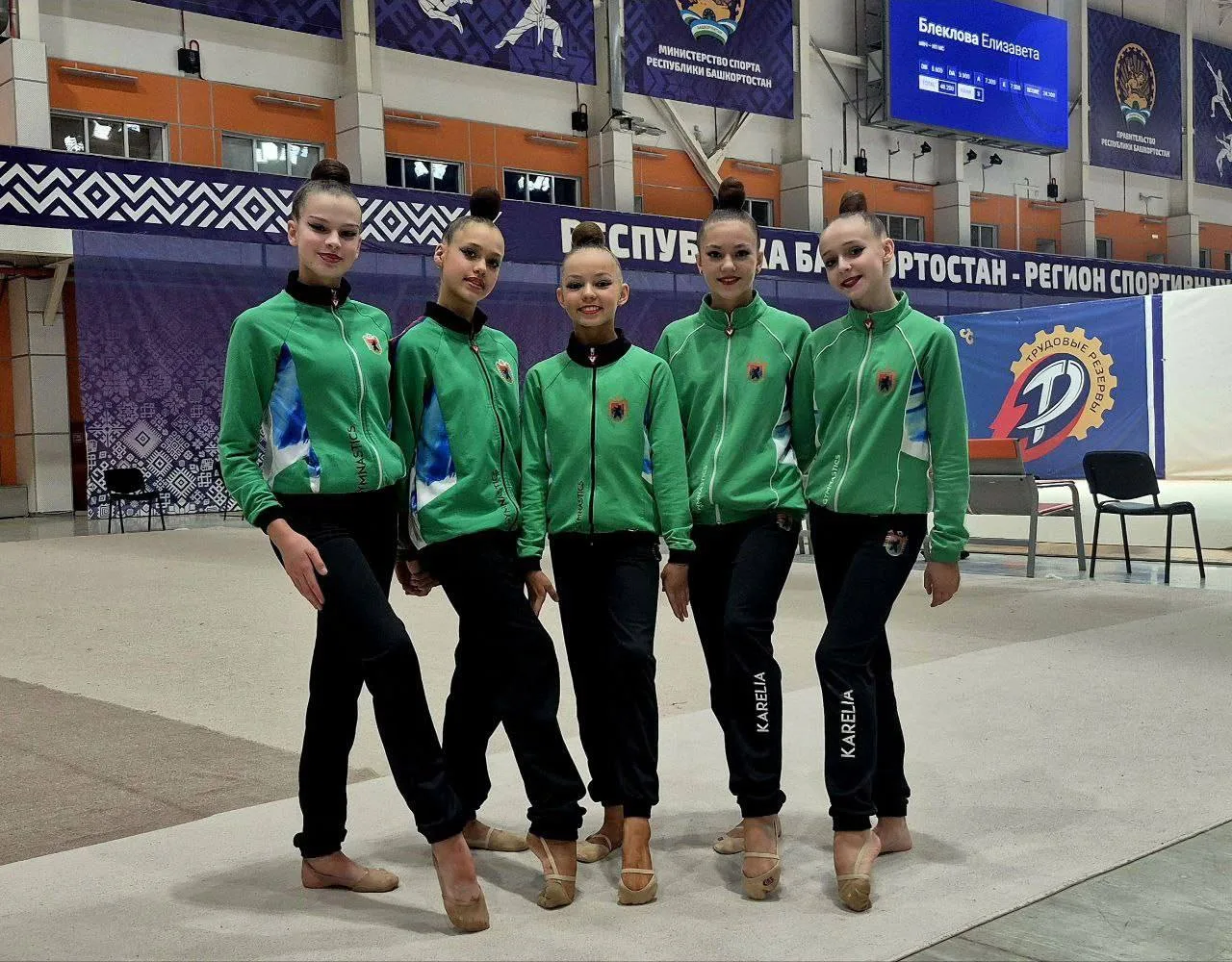 Гимнастки из Петрозаводска привезли домой бронзу из Башкортостана