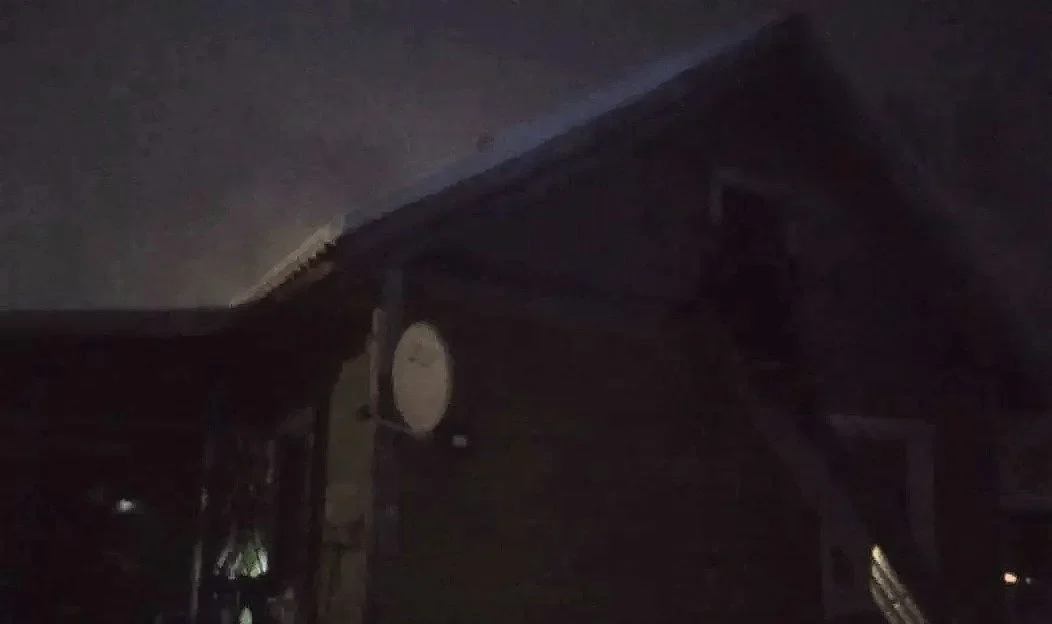 В Калевале горел жилой дом