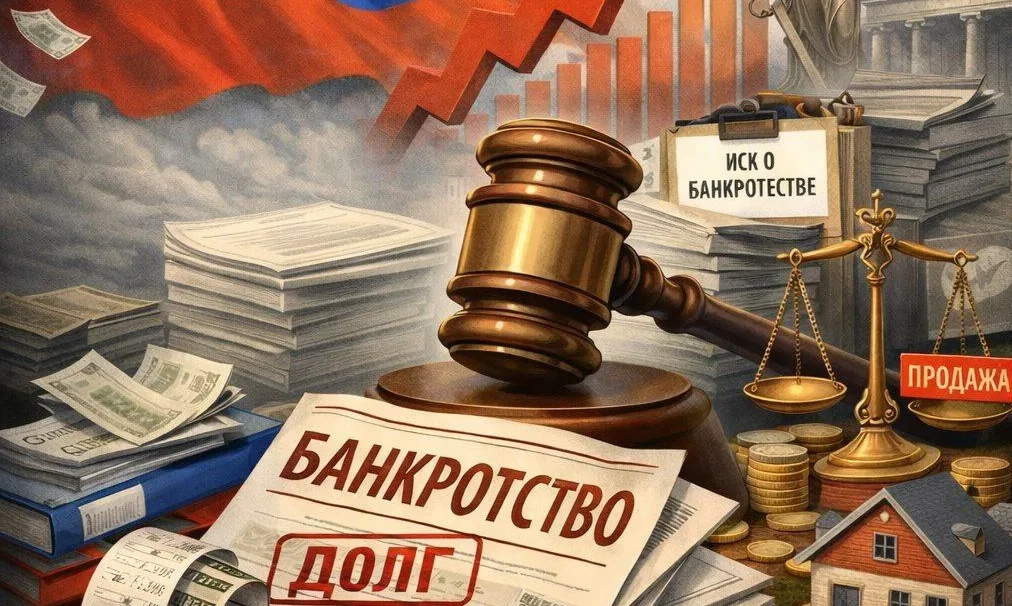 В России резко возросло количество судебных банкротств