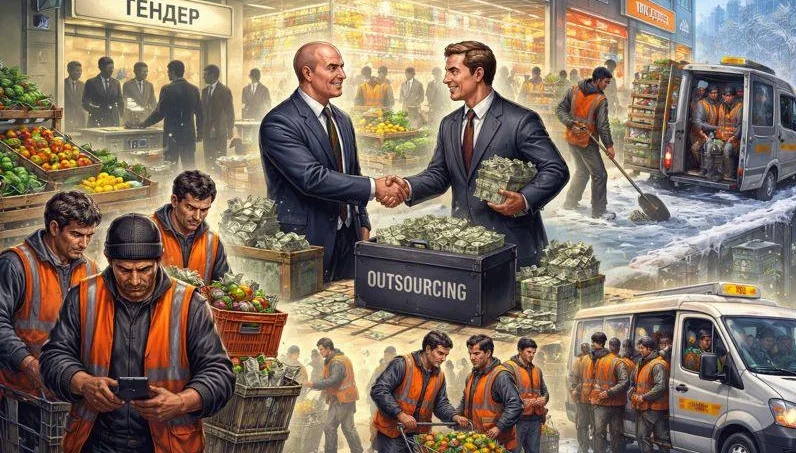 Узнали, как торговые сети экономят на мигрантах и выходят сухими из воды