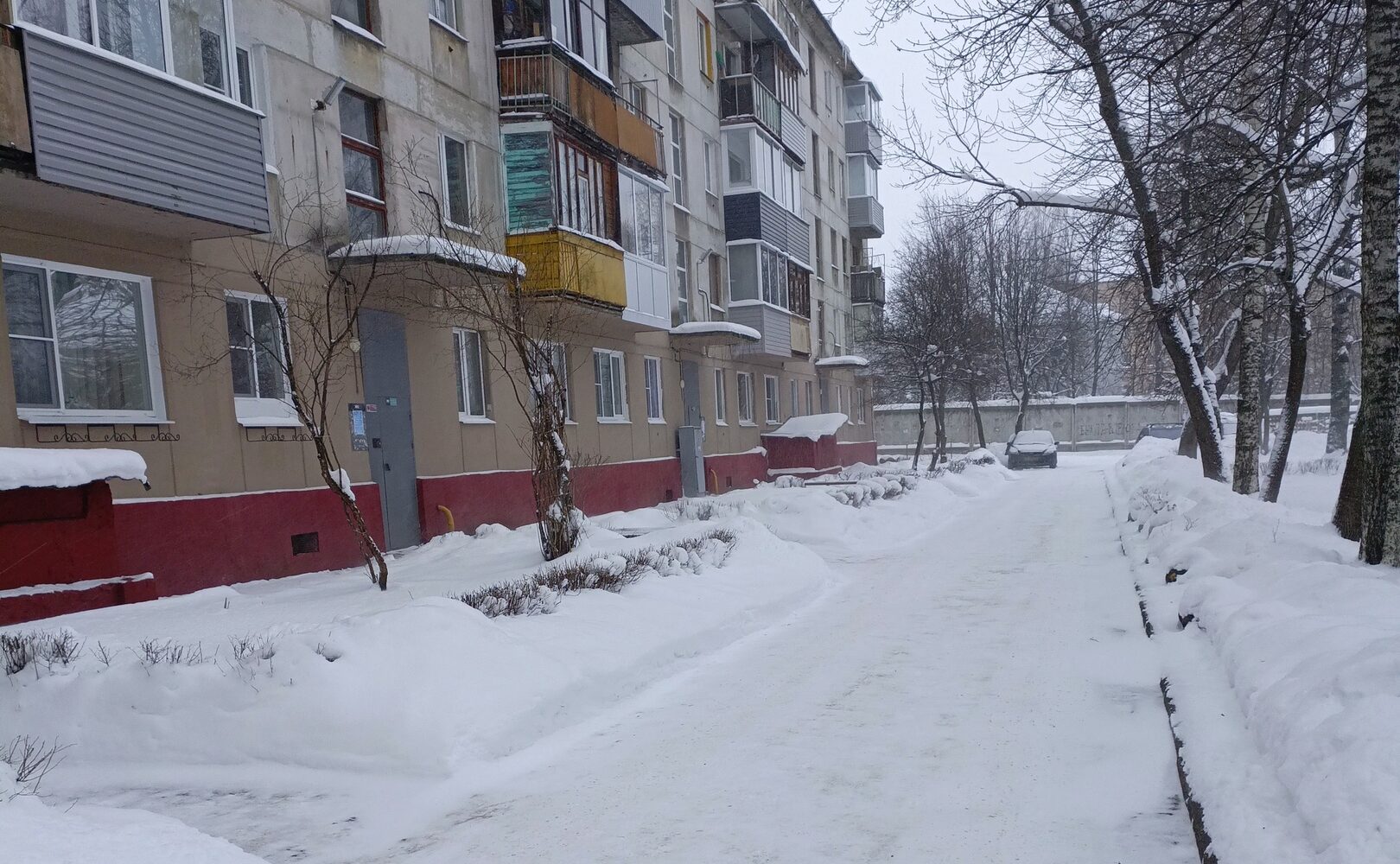 Жители одной из улиц Петрозаводска поблагодарили дворника за уборку в праздники