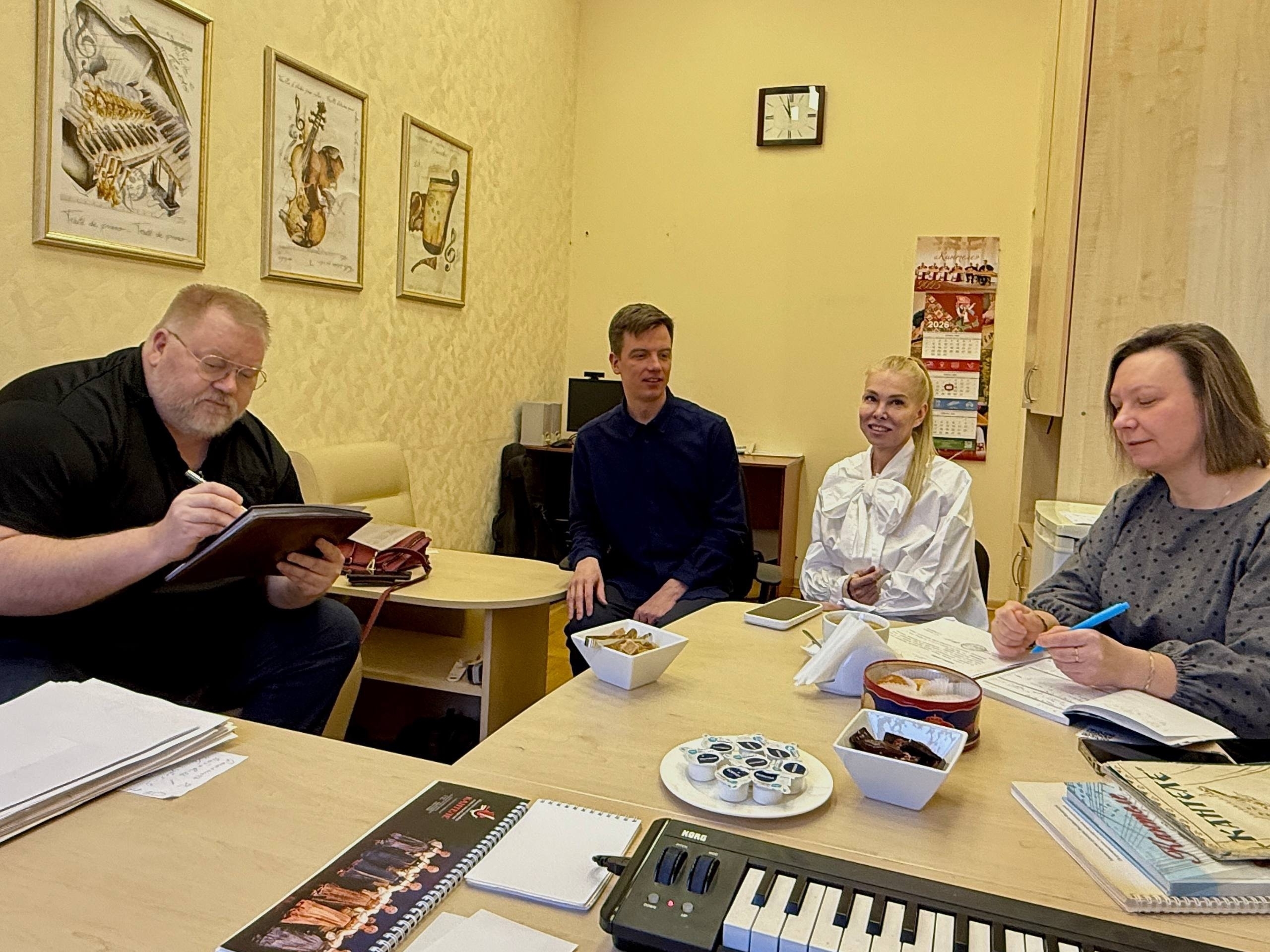 Известный журналист и общественник Финляндии работает над авторской программой ансамбля «Кантеле»