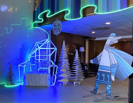 Жителей и гостей Петрозаводска приглашают сфотографироваться на волшебном троне Борея