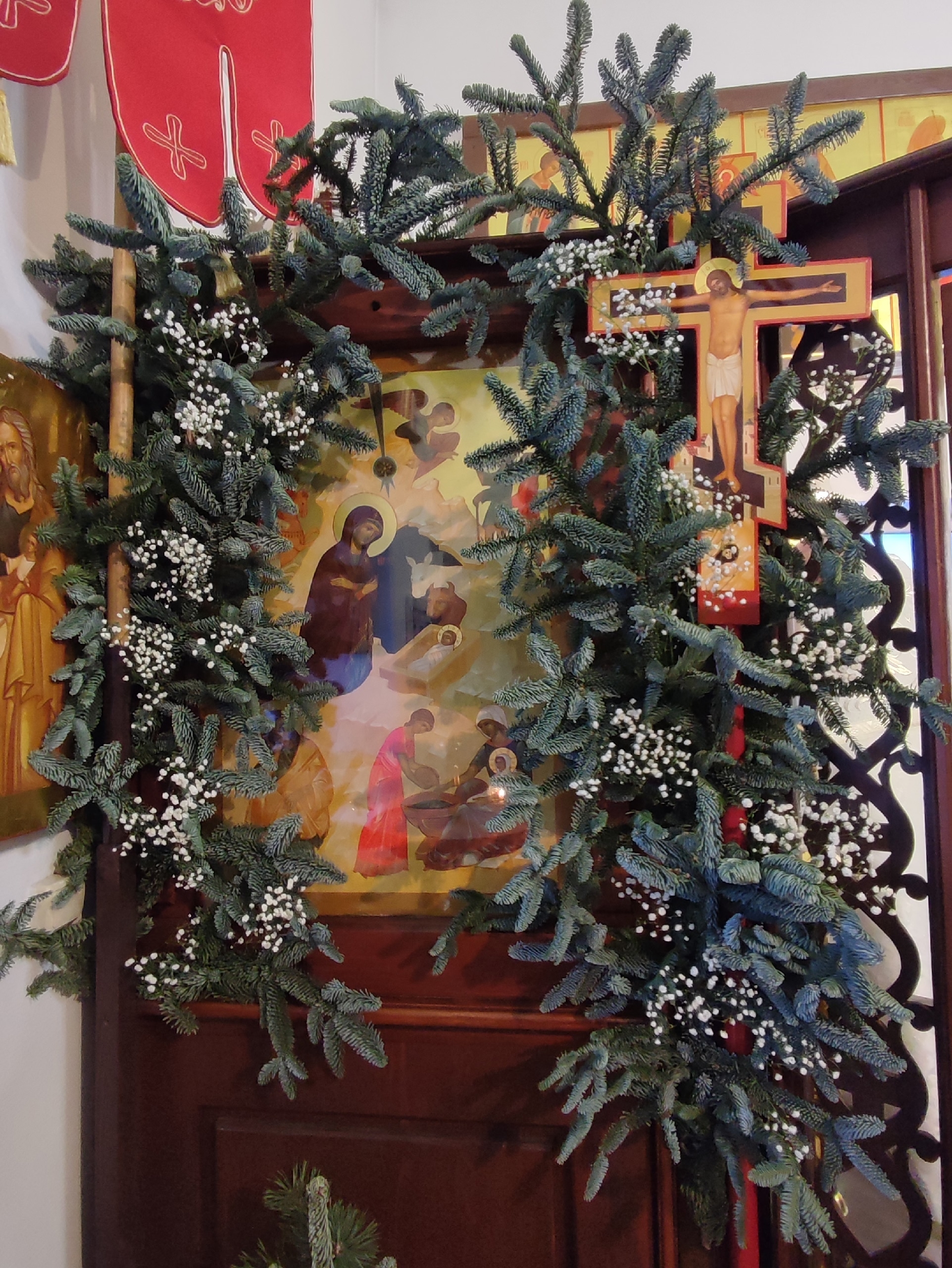 Православные встречают Рождественский сочельник 