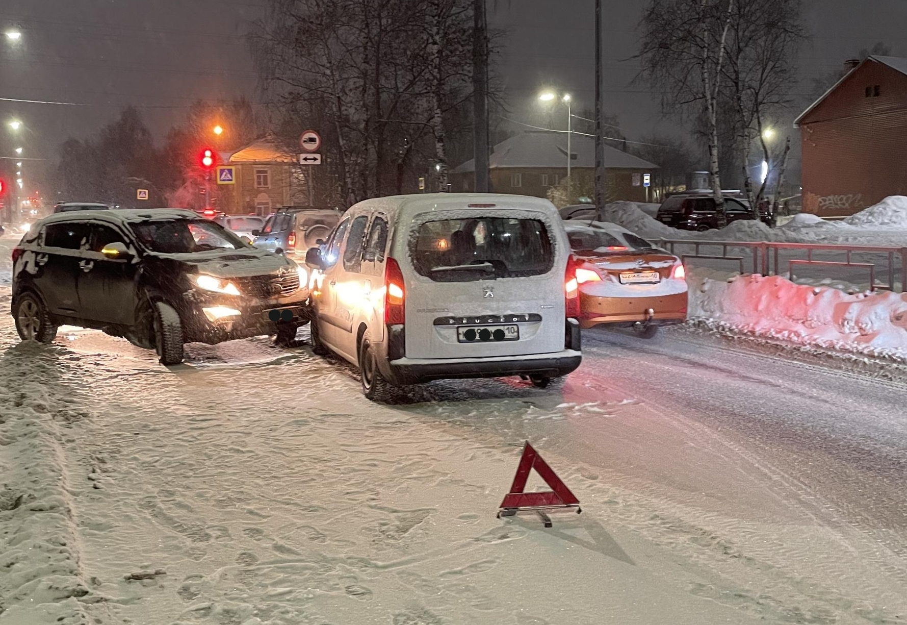 Ребенок пострадал во время ДТП в Петрозаводске