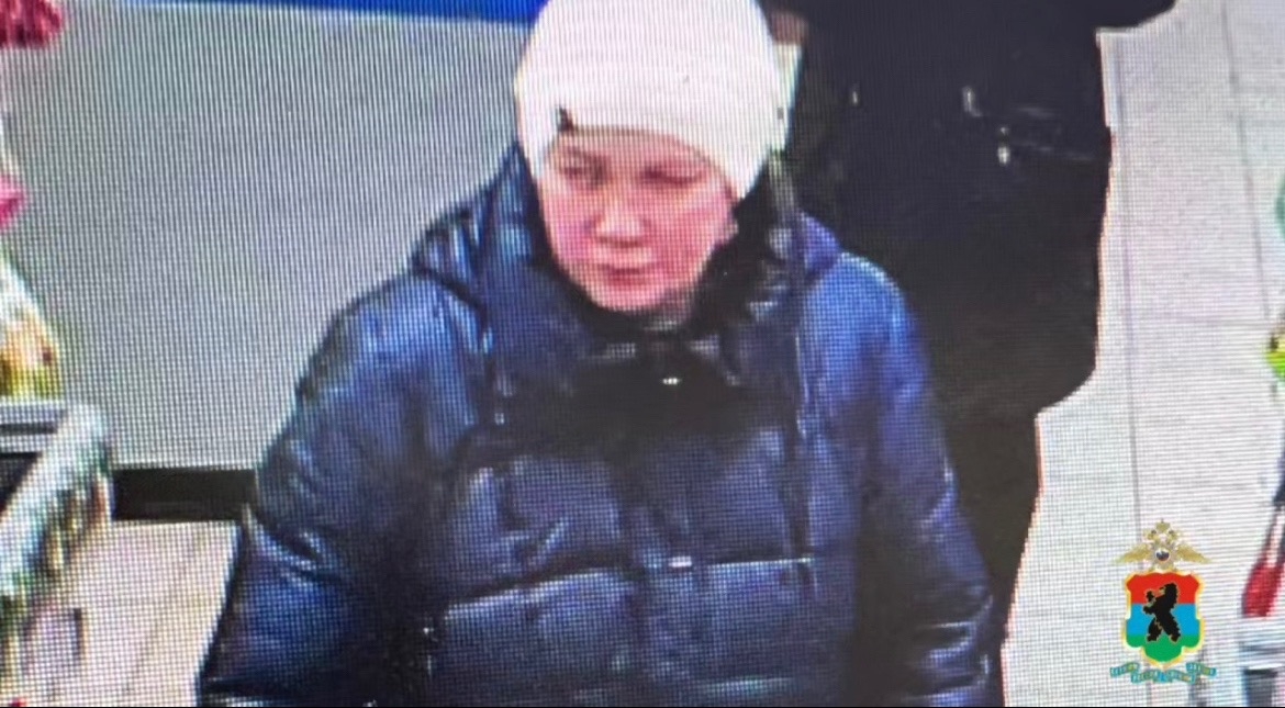 Полиция Петрозаводска разыскивает подозреваемую в краже
