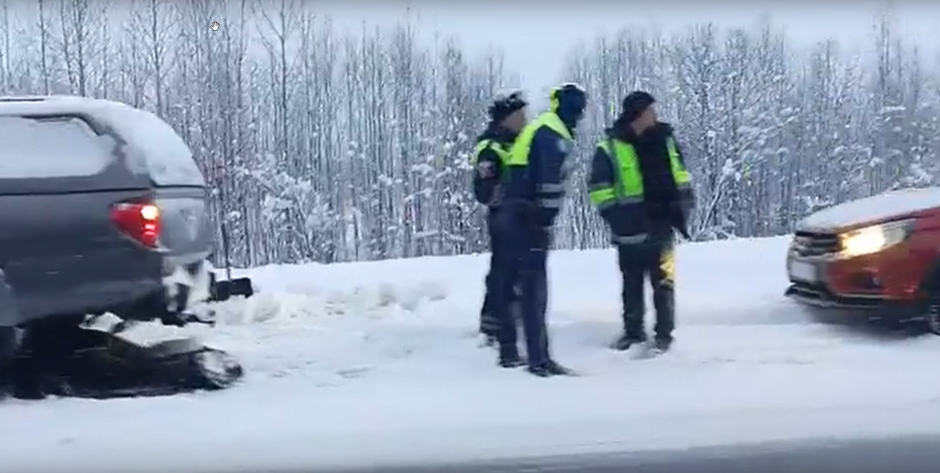 Сразу несколько ДТП произошло на трассе в Карелии