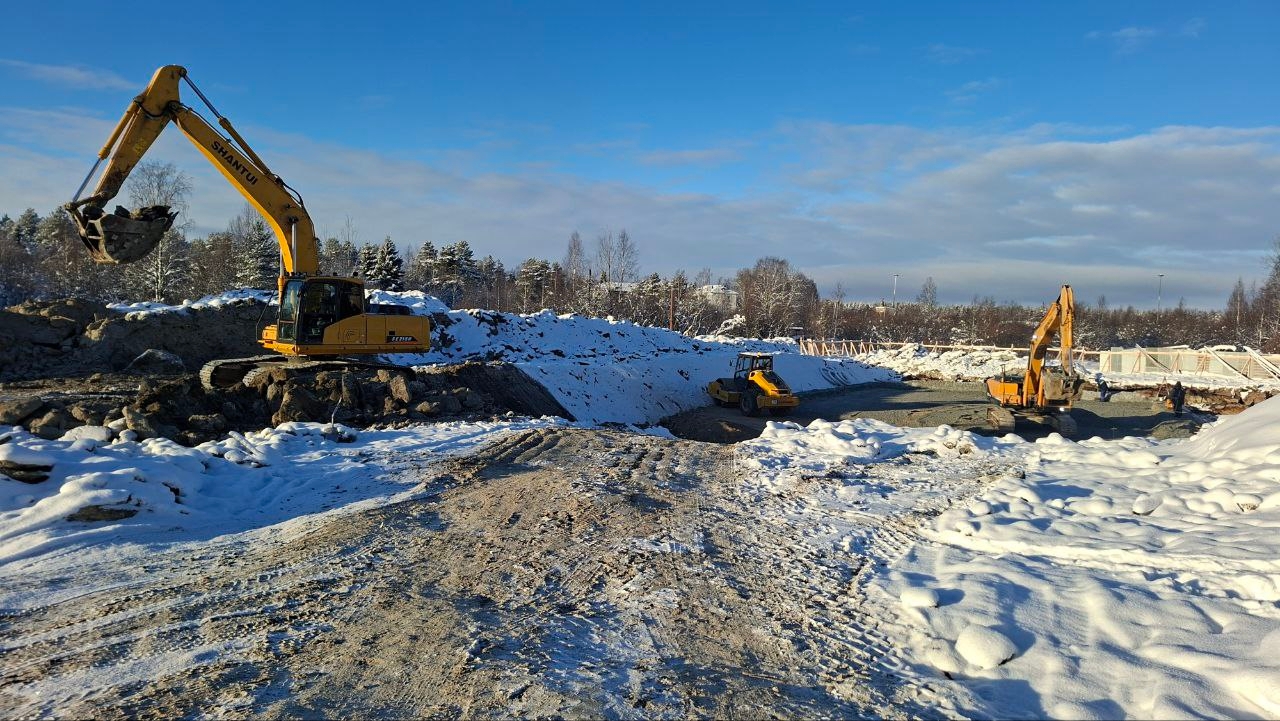 В Суоярви начали строить новый 150-квартирный дом для расселения из аварийного жилья