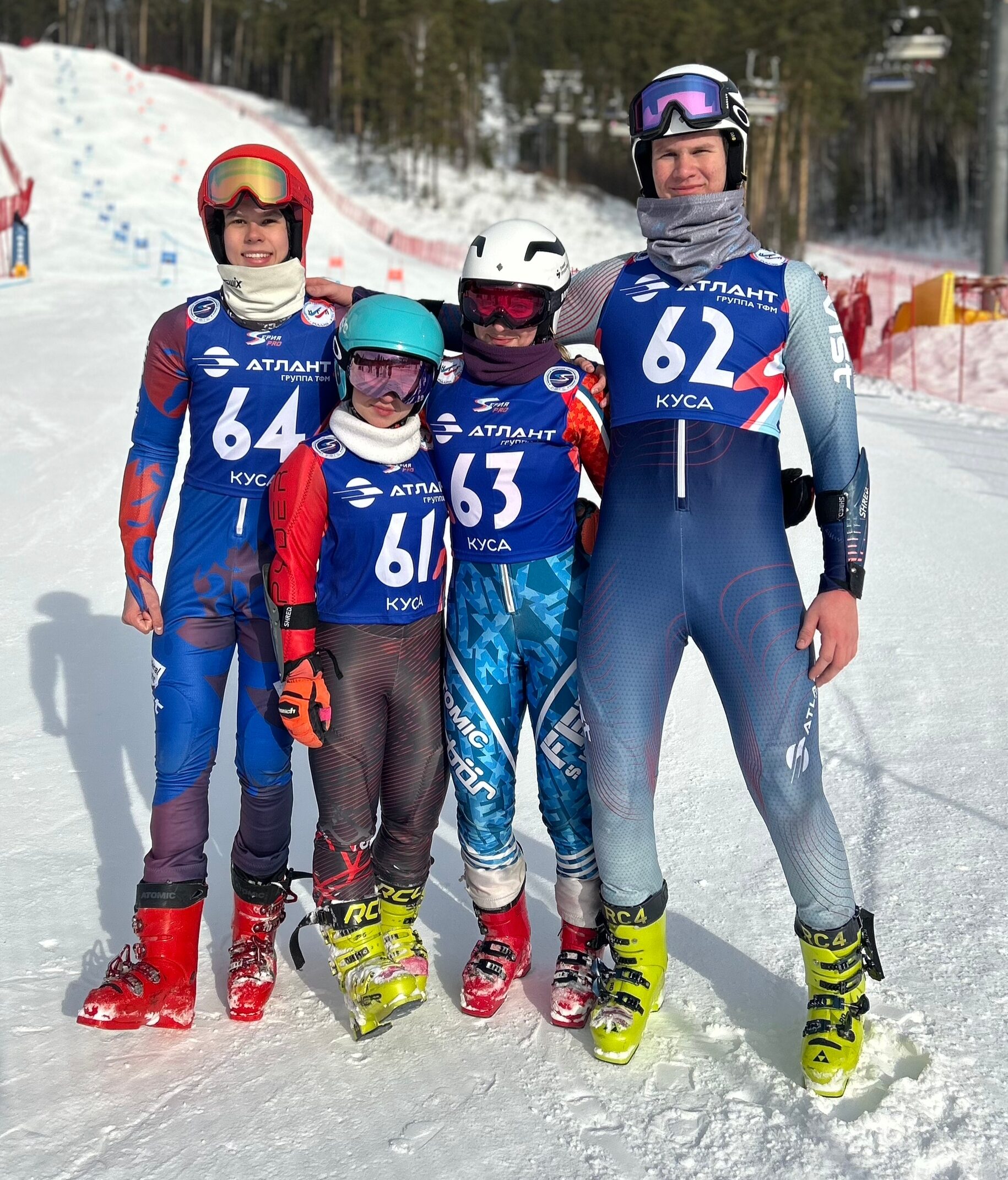 В шаге от пьедестала Карелия уступила бронзу на Всероссийских соревнованиях по горнолыжному спорту