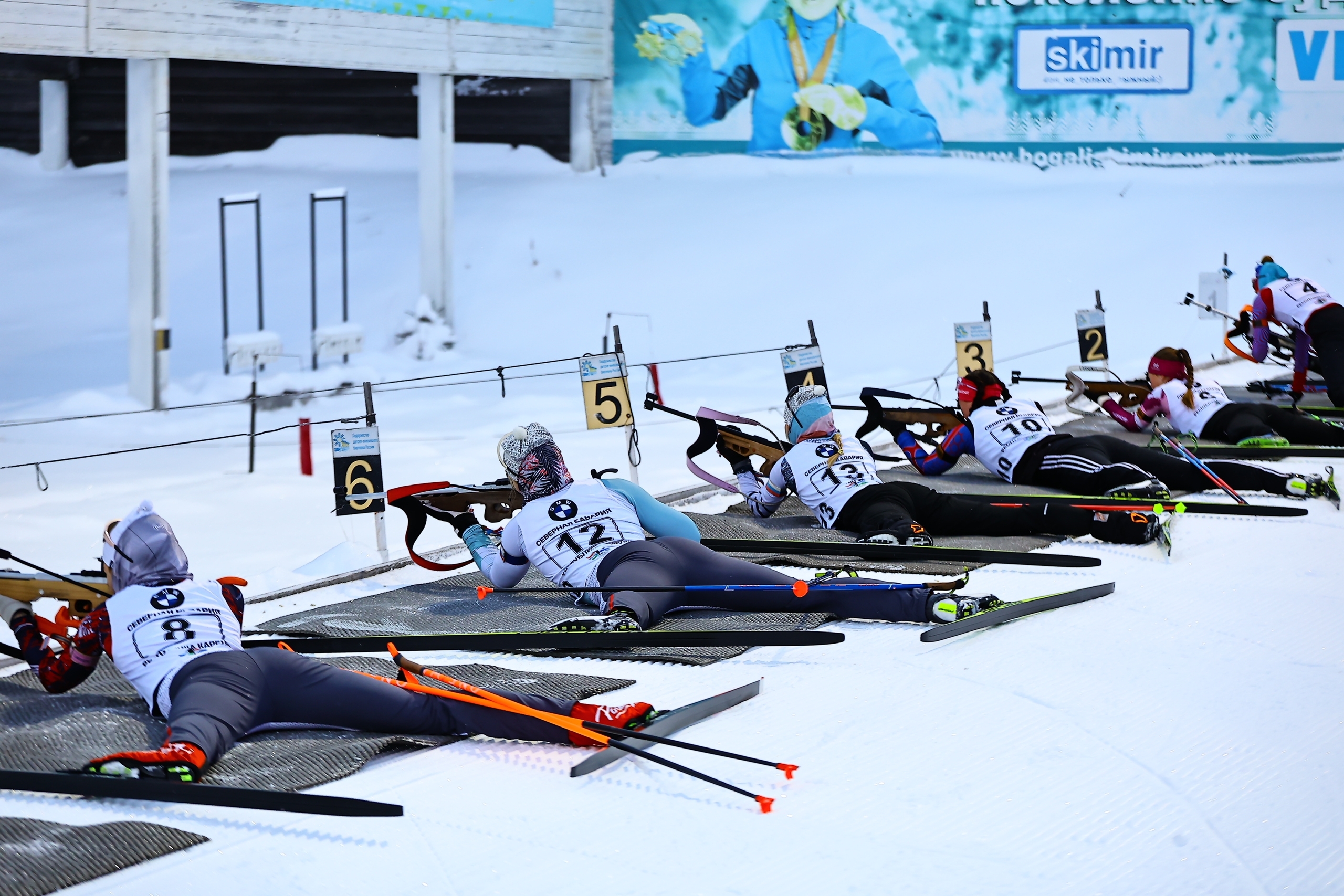 Карельские биатлонисты показали высокие результаты на трассах «Кургана»